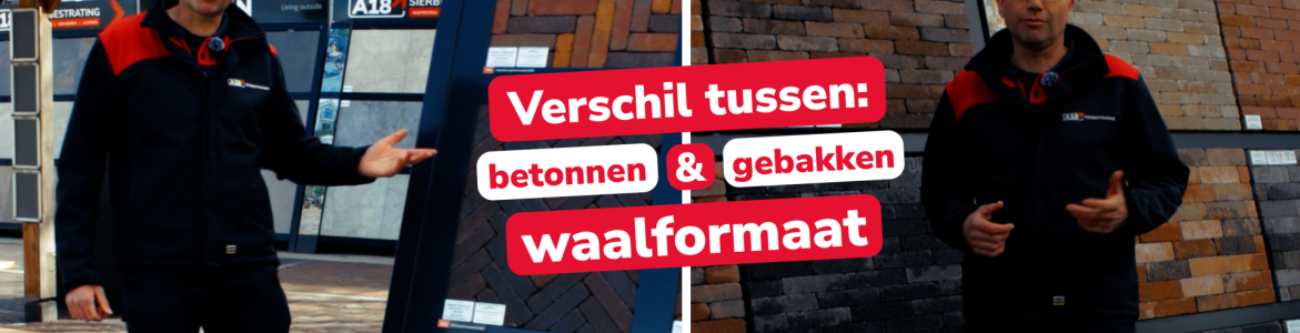 Betonnen of gebakken waalformaat?