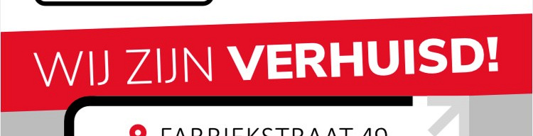 Per 1 Februari 2021 zijn we verhuisd!