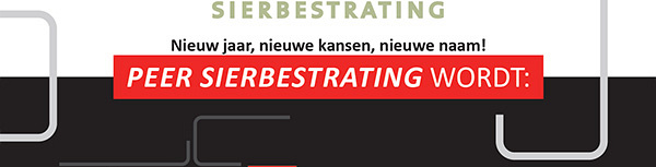 Peer Sierbestrating wordt A18 Sierbestrating