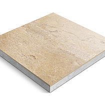 CeraDeco 60 x 60 x 4 cm - Quartz Gold