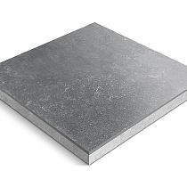 CeraDeco 60x60x4 cm Castello Nero