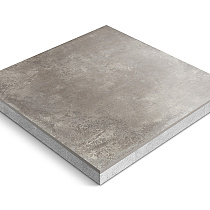 CeraDeco 60 x 60 x 4 cm - Materie Titanio