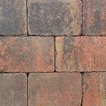 Stonique trommel 20x30x6 cm oud bruin