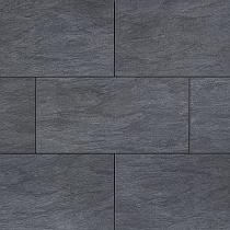 Keramische tegel 40x80x2 cm Trentino Nero