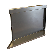 Bloembak Module+ Parallel paneel (E) 90x42 cm R - CORTEN