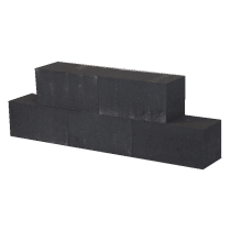 Patioblok (Linea Block) Antraciet 15x15x30 cm strak