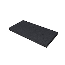 Schellevis Oud Hollandse tegel/opsluiting 100x50x7 cm carbon