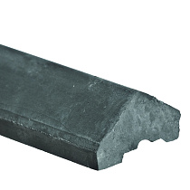 Berton©-afdekkap antraciet diamantkop 180cm