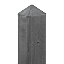 Geul-serie Berton©-paal antraciet, diamantkop 10x10x280cm scherm 150