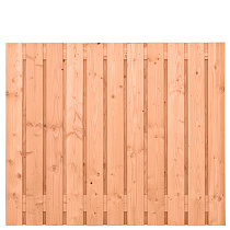 Tuinscherm Douglas 23 planks (21+2) Harz 150x180cm