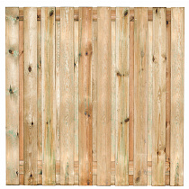 Tuinscherm geïmp. 21 planks (19+2) Enschede 90x180cm