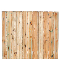 Tuinscherm geïmp. 23 planks (21+2) Zaltbommel 150x180cm