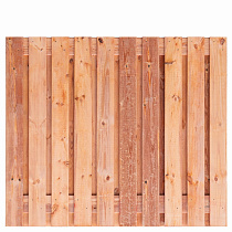 Tuinscherm Red Class Wood (19+2) 21-pl. Casablanca 150x180cm