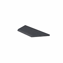 Schellevis Oud Hollandse zwembadrand hoek links (100/60x40x5 cm) antraciet
