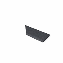 Schellevis Oud Hollandse zwembadrand hoek rechts (100/60x40x5 cm) antraciet