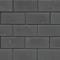 Halve Betonklinkers *Excluton* 10,5x10,5x8 cm Antraciet