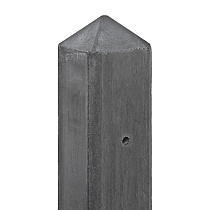 IJssel-serie Berton©-paal antraciet, diamantkop 10x10x308cm