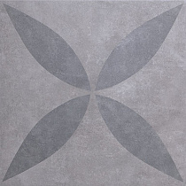 GeoCeramica® 60x60x4 Ambiente Greige Flower