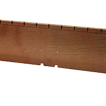 Kantopsluiting Single flex 300x16,5 cm - CORTEN