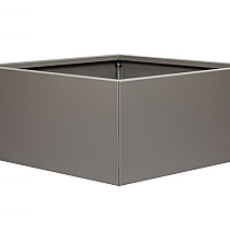 Bloembak vlak - TAUPE 90x90x60 cm