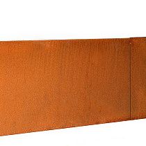 Hoekstuk inwendig 15x42x15 cm - CORTEN
