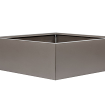 Bloembak vlak - TAUPE 150x150x40 cm