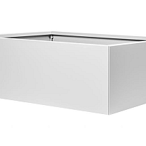 Bloembak vlak - WIT 180x210x40 cm