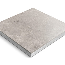 CeraDeco 90x90x4 cm Pietra Warm Grey Lux