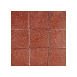 Tegel 40x60x5 cm KOMO rood