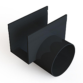 ACO SlimLine zijloop 80mm