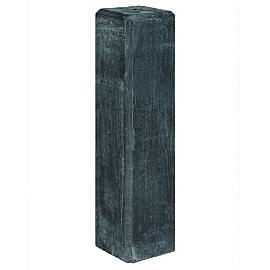 Berton©-poer recht antraciet M16-bus 15x15x60cm