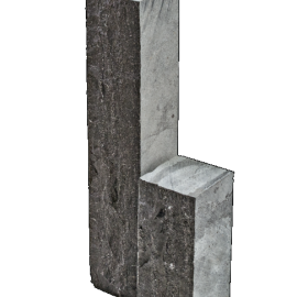 Palissade Blue Moon Rockface 12x12x60 cm