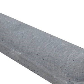 Parkeer of stootbanden 1x rond zwart