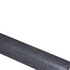 Parkeer of stootbanden 2x recht zwart