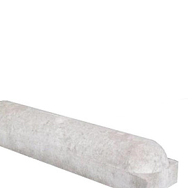 Parkeer of stootbanden 2x rond grijs