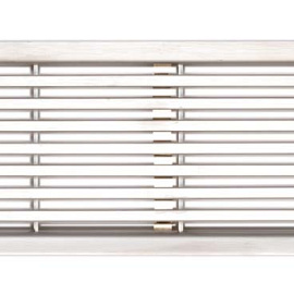 Langstaafrooster RVS 100cm