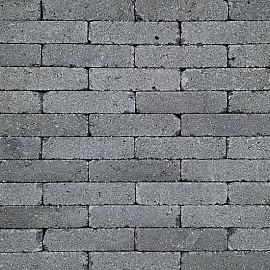 Stonique trommel waalformaat 7 cm antraciet