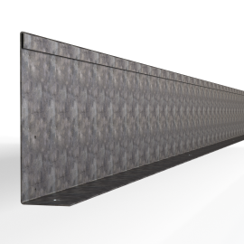 Kantopsluiting Single (flg) 300x16,5 - VERZINKT