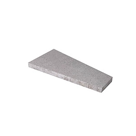 Schellevis Oud Hollandse trapezium 120x60/30x8 cm grijs