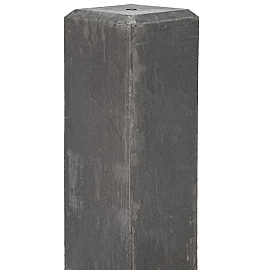 Berton©-poer recht antraciet M20-bus18x18x50cm