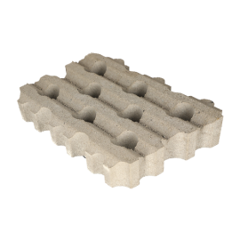 Grastegel 41x61x10 cm MP grijs geprofileerd (Excluton)