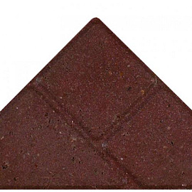 Bisschopsmuts BSS 8 cm KOMO heidepaars met deklaag