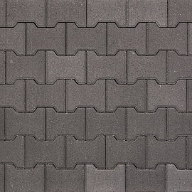 H-Profiel 8 cm Antraciet+Facet