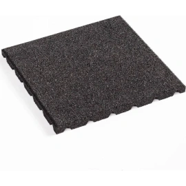 Aslon® SBR rubbertegel 50x50x2,5 cm Zwart