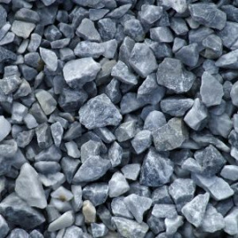 Artic blue split 16-32 - 20 kg verpakking (Icy blue chippings, for your garden)