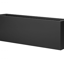 Bloembak vlak - GRAFIET ZWART 30x180x60 cm