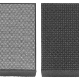 K736 RED Diamant Handpad 90x55mm 120/125 Zwart