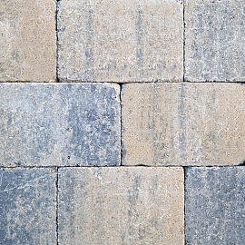 Stonique trommel 20x30x6 cm musselkalk