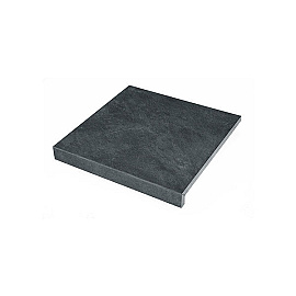 Solido Ceramica 30MM randtegel Slate Black 60x60x3/7 cm.
