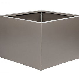 Bloembak vlak - TAUPE 60x60x60 cm